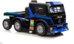 LEAN Toys Mercedes Axor XMX622B Elektromos Kamion 4244 - 24 V, 2 Darab 400 W Motor, LCD Kijelzővel, Szülői Távirányítóval, Kék (4244) (4244)