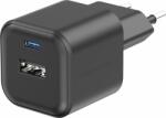 SWISSTEN 22071110 USB-A / USB-C Hálózati Töltő Adapter 20W - Fekete (8595217484412) (8595217484412)