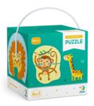 dodo alapok: Állatok 2-3-4 db-os puzzle (DOP300153) (DOP300153) (DOP300153)