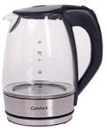Comfort HHB-1749 Vízforraló 1.7L 2200 Watt - Átlátszó / Fekete (4750649080548) (4750649080548)
