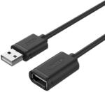 Unitek Unitrek Y-C428GBK USB-A (apa - anya) kábel 1m - Fekete (Y-C428GBK) (Y-C428GBK)