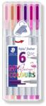 STAEDTLER "Triplus Flamingo" 0.3mm Tűfilc készlet - 6 flamingo szín (6 db) (334 SB6CS6) (334 SB6CS6)