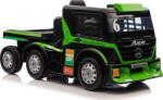 LEAN Toys Mercedes Axor XMX622B Elektromos Kamion 4246 - 24 V, 2 Darab 400 W Motor, LCD Kijelzővel, Szülői Távirányítóval, Zöld (4246) (4246)