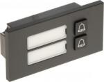 Dahua Dahua VTO4202FB-MB2 VTO4202F-P moduláris kültéri főegységhez/2 nyomógombos/fekete bővítő modul (VTO4202FB-MB2) (VTO4202FB-MB2)