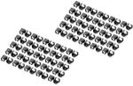 ASSMANN Colorclips F Patch Cables Black For Rj45-cable 100 Pcs (a-cc-bl) (a-cc-bl)