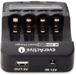 EverActive NC1000 AAA/AA NiMH/Ni-Cd Akkumulátor Töltő (NC1000) (NC1000)