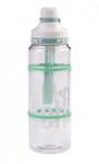 Berretti BR-0176 Sport és utazó Műanyag Ivópalack 1000 ml - Átlátszó / Zöld (BR-0176) (BR-0176)