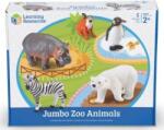 Learning Resources Jumbo Műanyag Állatfigurák: Állatkert - 2 Éves Kortól, Többszínű (404240) (404240)