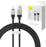 Baseus USB-C - Lightning kábel 2.4A 1m fekete (CAKW000401) (CAKW000401) (CAKW000401)