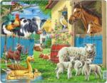 Teka Larsen Maxi LA-FH23 Forma puzzle 23 db Állatvilág (525828) (525828)