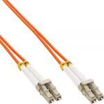 InLine 88545 InfiniBand és száloptikai kábel 15 M 2x LC Narancssárga (88545) (88545)