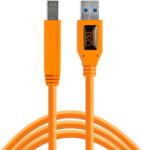 Tether Tools CU5460ORG TetherPro USB 3.0 A-B kábel 4.6m - Narancs (CU5460ORG) (CU5460ORG)