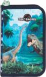 DERFORM Dinoszauruszos Kihajtható Felszerelt Tolltartó - Lakeside (PWJDN19) (PWJDN19)