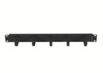 Lanberg AK-1701-B 19" 1U Kábelrendező (AK-1701-B) (AK-1701-B)