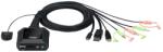 ATEN CS52DP KVM kapcsoló Fekete (CS52DP) (CS52DP)