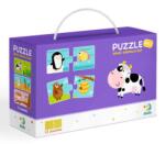 dodo Duo Az állatok eledele 2X12db-os puzzle (DOP300118) (DOP300118) (DOP300118)