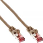 InLine 76433K hálózati kábel Barna 0, 3 M Cat6 S/FTP (S-STP) (76433K) (76433K)