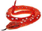 BEPPE Piros Kígyó plüss figura - 180 cm (13934) (13934)