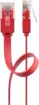 Goobay U/UTP CAT6 Lapos patch kábel 2m - Piros (96412) (96412)