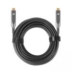 TB AKTBXIACCOP500B USB-C apa USB-C apa 3.0 Optikai videokábel - Fekete (5m) (AKTBXIACCOP500B) (AKTBXIACCOP500B)