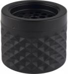 APS Scrumieră rezistentă la vânt, înălțime: 80 mm, ø: 95 mm, neagră Scrumiera