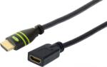 TECHLY ICOC HDMI2-4-EXT002 HDMI kábel 0, 2 M HDMI A-típus (Standard) Fekete (106824) (106824)