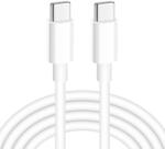 iBOX USB-C apa - USB-C apa Adat- és töltőkábel 1m - Fehér (IKUTCS1W) (IKUTCS1W)