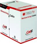 TECHLY ITP6-UTP-ICH hálózati kábel Szürke 305 M Cat6 U/UTP (UTP) (028139) (028139)