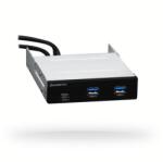 CHIEFTEC MUB-3003 beépítő keret Fekete (MUB-3003C)
