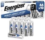 Energizer Lítium ceruzaelem készlet AA 1, 5V 3000 mAh 10 db, LR06, Ultimate 639753 (E301535501) (E301535501) (E301535501)