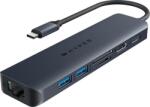 HYPER Targus HD4003GL dokkoló állomás és port replikátor USB C-típus Kék (HD4003GL) (HD4003GL)