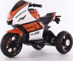 LEAN Toys HT-5188 Elektromos Kismotor 9127 - 6 V, Fekete/Narancs (9127) (9127)