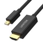 Unitek V1152A Mini DisplayPort - HDMI 1.4 Kábel 2m - Fekete (V1152A) (V1152A)