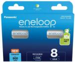 Panasonic Eneloop 1.2V AAA Ni-Mh 800mAh akku (8db) (BK-4MCDE/8BE) (BK-4MCDE/8BE) (BK-4MCDE/8BE)
