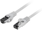 Lanberg S/FTP CAT 8.1 Patch Kábel 1m - Szürke (PCF8-10CU-0100-S) (PCF8-10CU-0100-S)