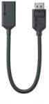 ALOGIC EL2DPHD4K-ADP video átalakító kábel 0, 2 M DisplayPort HDMI Szürke (EL2DPHD4K-ADP) (EL2DPHD4K-ADP)