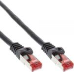 InLine RJ-45 Cat6 M-M 2m hálózati kábel Fekete S/FTP (S-STP) (73602X) (73602X)