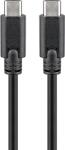 Goobay USB-C apa - USB-C apa Adat és töltőkábel (3m) (66509) (66509)