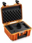 B&W International Outdoor Case PP. 117 DJI Flip Drón Bőrönd - Narancssárga (PP. 117. O. FLIP) (PP.117.O.FLIP)