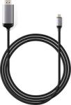 MINIX NEO C-4K USB-C -> HDMI 2.0 M/M video kábel 1.8m fekete-szürke (UMNP00068) (UMNP00068)
