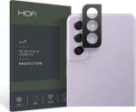 HOFI HOFI Metal Camera Sytling hátsó kameravédő borító - Samsung S901B Galaxy S22 5G/906B Galaxy S22+ 5G - fekete (HOFI185BLK) (HOFI185BLK)