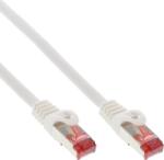 InLine B-76450W hálózati kábel Fehér 0, 5 M Cat6 S/FTP (S-STP) (B-76450W) (B-76450W)