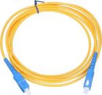 Extralink EX. 8208 InfiniBand és száloptikai kábel 1 M SC FTTH Sárga (ex. 8208) (ex.8208)