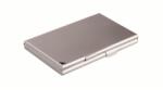 Durable Névjegykártyatartó tárca, fém, 20 db-os, DURABLE "CARD BOX DUO", ezüst (DB243323) - tintasziget