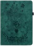  ART FLOWERS Husă rabatabilă pentru Huawei MediaPad M5 Lite 10" verde