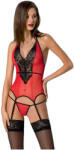 Passion Peonia - felső és tanga (piros) (5908305965602) - padlizsan