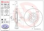 BREMBO Disc frana BREMBO 09.7680. 21 (09.7680.21)