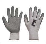  DIPPER nylon latex mártott munkavédelmi kesztyű szürke 9-es No. 0108001599090 (070101-0029)