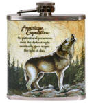 TifanTEX  Butelcă Lup 0, 18L  (Butelcă alcool, Lup) (3380E5)