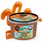 Organic Shop kávékaramell ébresztő testradír zöld kávéval és cukorral , 250 ml - hajvarazs